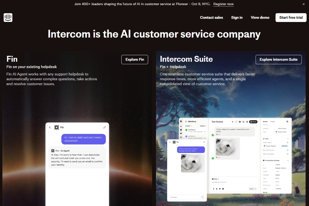 Intercom AI image