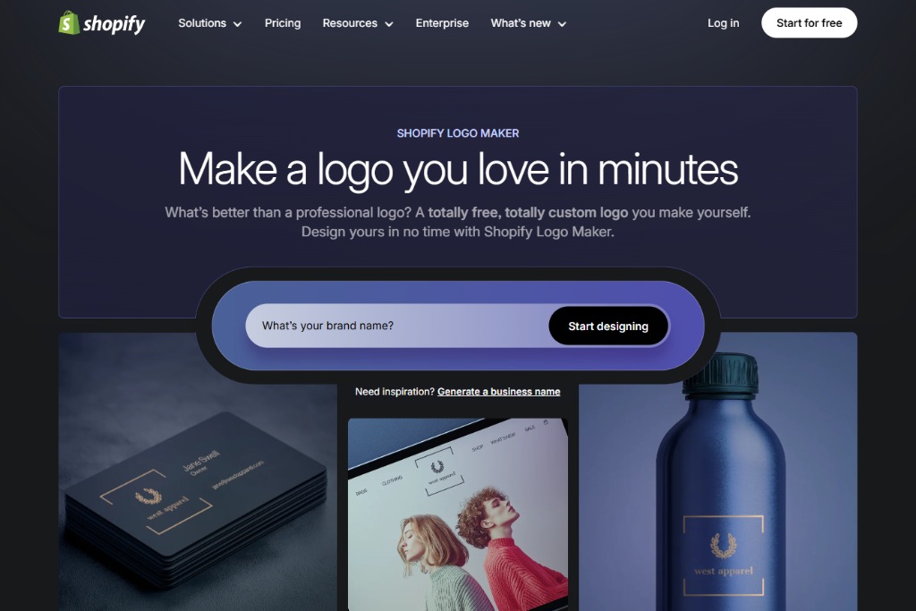 Shopify Logo Maker image