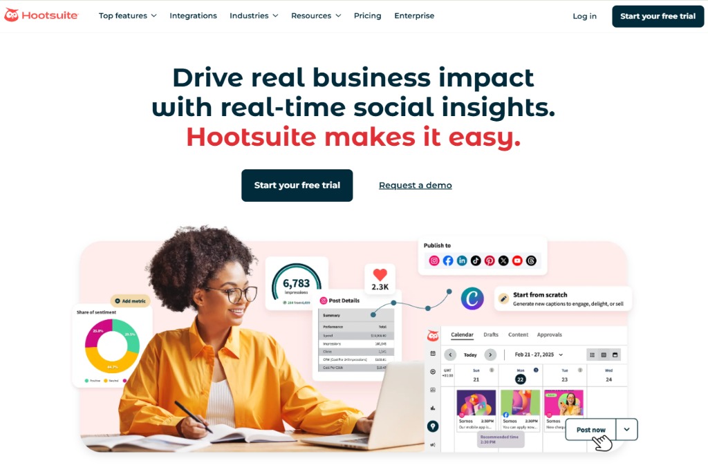 Hootsuite AI image