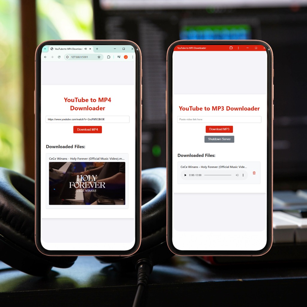 MP4 & MP3 Downloader Screenshot